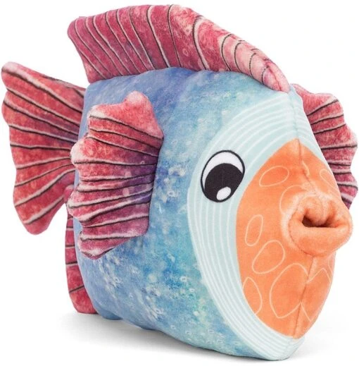 Jellycat Knuffel Fishiful Blauw - 13x16cm -Jellycat Verkoop jellycat knuffel fishiful blauw 13x16cm