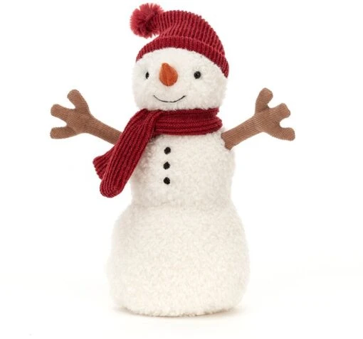 Jellycat Knuffel Sneeuwpop Teddy Groot -Jellycat Verkoop jellycat knuffel sneeuwpop teddy groot