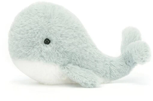 Jellycat Knuffel Wavelly Whale Grijs - 6x13x8cm -Jellycat Verkoop jellycat knuffel wavelly whale grijs 6x13x8cm 2