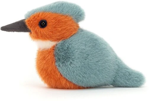 Jellycat - Vogeltje Ijsvogel - 10x7cm -Jellycat Verkoop jellycat vogeltje ijsvogel 10x7cm 2